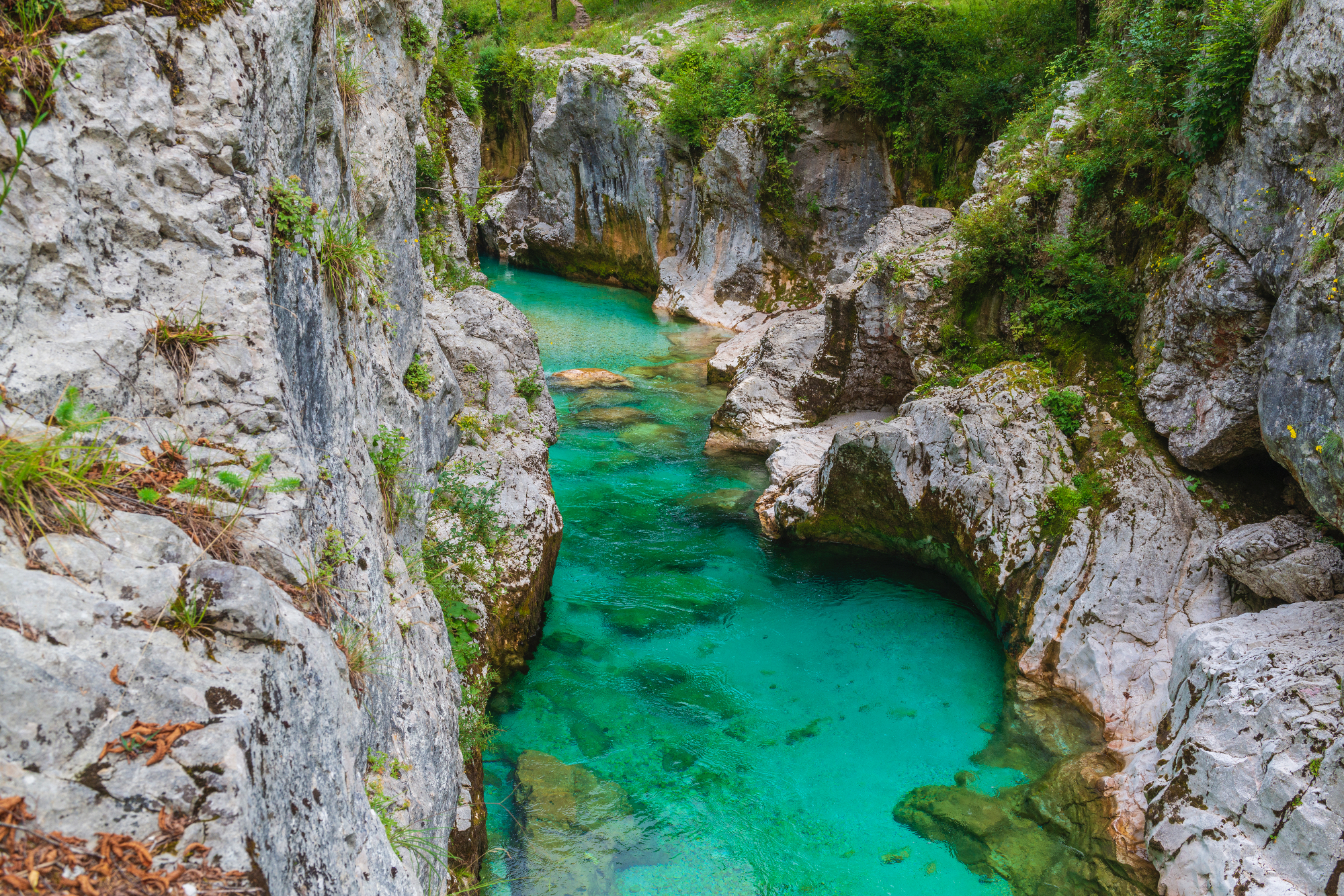 Čarobna dolina Soče, polna norih doživetij